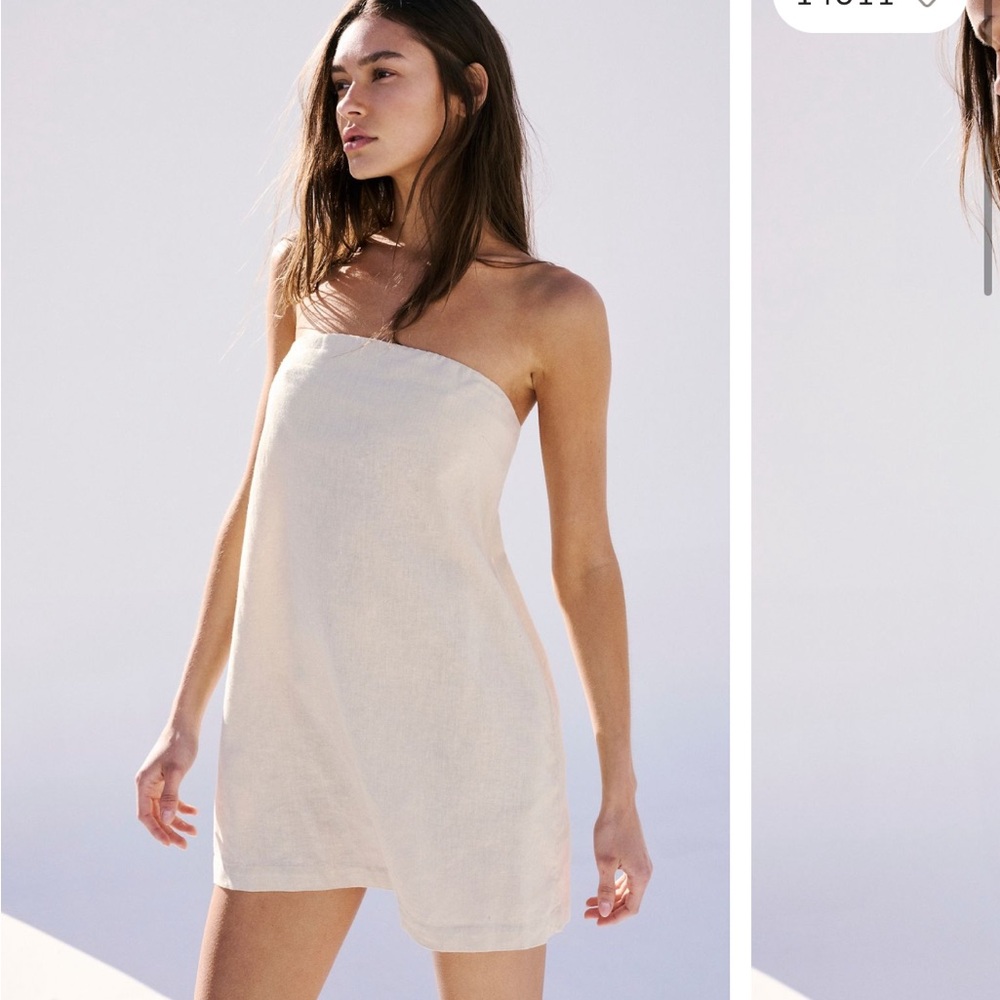 Free People Cotton Linen Mini